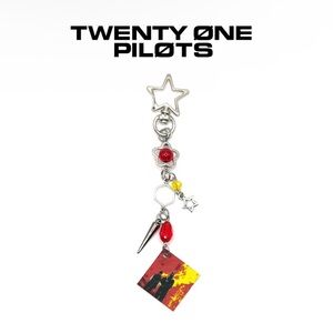 Twenty One Pilots Clancy Keychain | Purse Charm | Concert Accessory